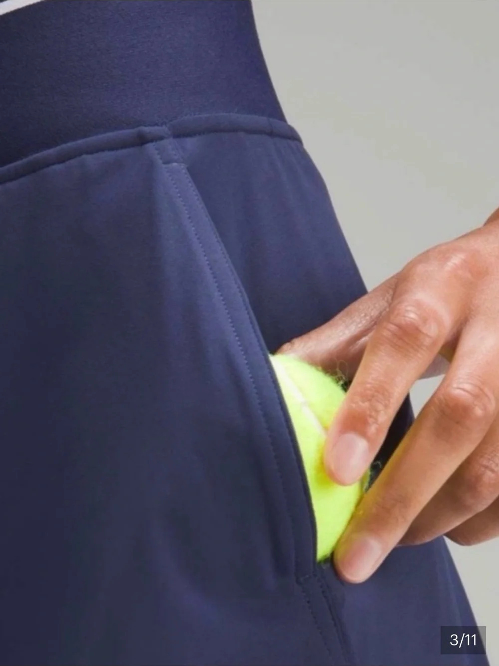 Lululemon V-Waist Mid-Rise Tennis Skirt